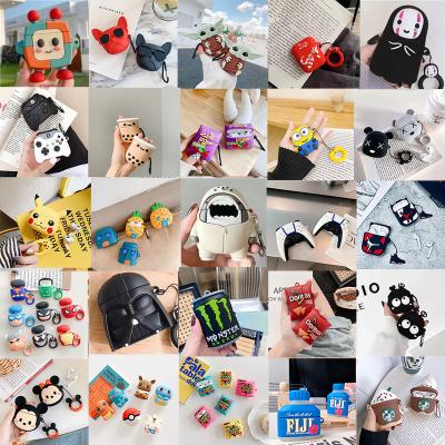 China For Airpods New 3rd Generation Cartoon Designer Cute Luxury Funny Gen 3 Silicone 3d Silicone Case Cover For Airpod 3 Case for sale