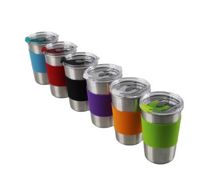 China Sustainable Takeaway Coffee Mug With Anti Slip Sublimation Insulated Vacuum Tumbler Mug Thermos Available for sale