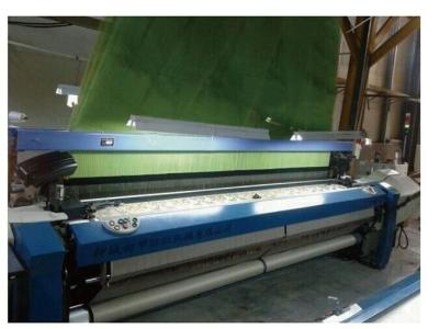 China Jacquard Cotton Weaving Machine Double Nozzle Energy Efficiency for sale