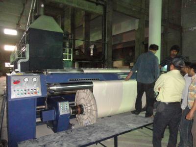 China Cell Driving Textile Sizing Machine , 2000Mm Plate Singeing Machine for sale