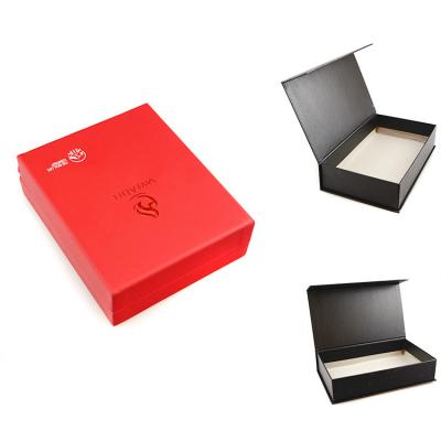 China New Type Red Color Luxury Custom Magnetic Packaging Boxes Recyclable Cardboard Jelewery Gift Box Hot Sales Sweet Box for sale