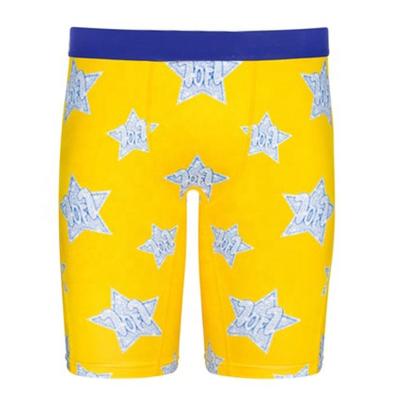 China Quality Mens Clothing Antibacterial Sublimation Prints Underwear Boxer Briefs for sale