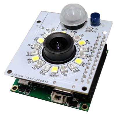 China Customizable low power night vision AI camera motherboard pir body sensing + two-way visual call pattern recognition FOSK210 V10 for sale