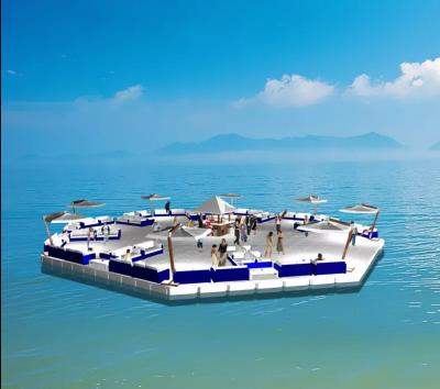 China Modern EPS Foam Fill-in Configuration System Modular Floating Walkway Bar Water Floating Floating Platform for sale