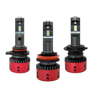 China V6 Auto LED Headlight Bulb H1 H3 H4 D1 D2 5202 H15 PSX24W PSX26W 35W 4800lm DC11-30V Mini Car LED Headlight Bulb V6 for sale