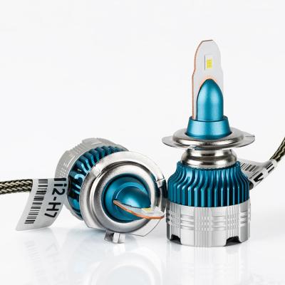 China Import MI2 9005 Super Mini Aluminum Chip 50W 5000lm IP67 Model 880 H7 H11 H1 9012 Car LED Headlight Bulb 9012 for sale