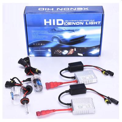 China Aluminum Auto Car Spare Parts H1 H3 H4 H7 H11 Hb3 Hb4 9005 9006 35w AC Xenon Lamp HID Kit With Slim Ballast for sale