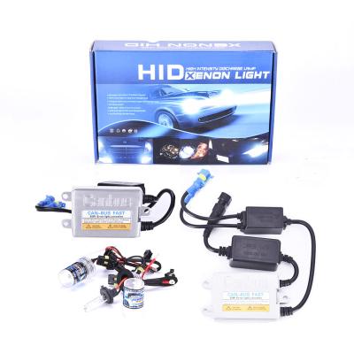 China Newest 55w Aluminum Slim Canbus Hid H3c H7r H7 H11 H7c Kit Car Canbus Xenon Hid Kit for sale