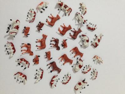 China ABS plastic animals cows,horse and sheep ,scale model landscaping layouts for sale