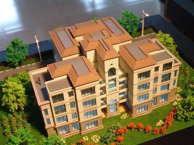 Cina fabbricazione di modello della villa architettonica miniatura 3D/fabbricazione residenziale del modello di scala della casa in vendita