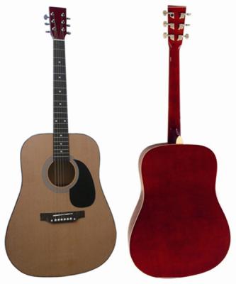 China Spruce Basswood Wood Acoustic Guitar 41 inch with Rosewood Fingerboard AF4129A for sale