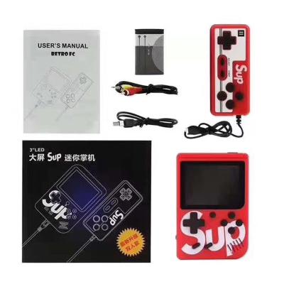 China 800mAh Battery Capacity Sup Handheld Video Games Console 400 Unit Retro Classic Games 3.0 Inch Screen Portable Game Player Machine for sale