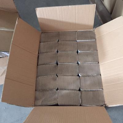 China Brown color interfold hand paper towel wash room kraft paper custmoized wrapping for sale