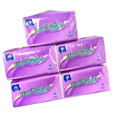 China Guangzhou Factory Facial Tissue Tissue Facial Tissue Pouch High Absorption Ultra Soft Smooth Touch Box Wholesale for sale