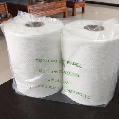 China Wholesale Absorbent Maxi Wash Room/Kitchen Roll Hand Paper Towel Roll For Toilet Bathroom Using /kitchen for sale