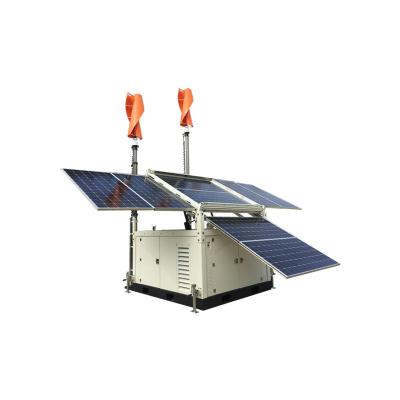 China Mini Power Plant Wind Power Solar Power System Portable Electric Generator 200AH for sale