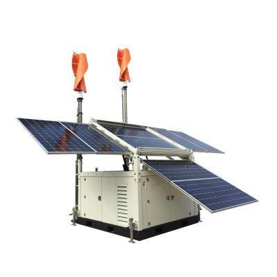 China Hybrid Generation System Wind Power Device Solar Power Generator 200AH for sale