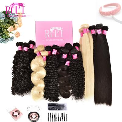 China Wholesale Seller Virgin Remy Mink Hair Bundles Soft Smooth Thick Double DN Shedding Brazilian Barely Cuticle Lined Hair Braiding Extension for sale