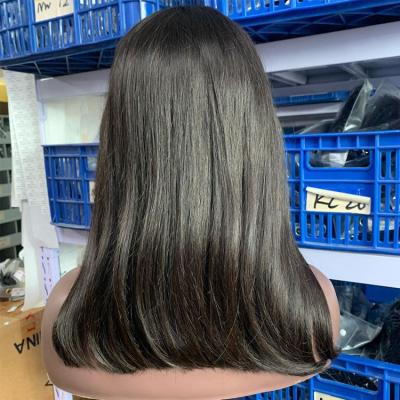 China Grade 6a Hair Wigs Soft Smooth Thick Full Lace Hair Glueless Barely Shedding Wigs For Black Women for sale