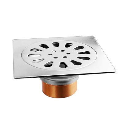 China Modern Brass Linear Floor Drain Stainless Steel Floor Drains Linear Shower Drain Grate Covers Floor Drain Grate for sale