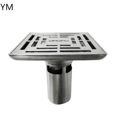 China Modern Drain Covers Brass Linear Floor Drains Stainless Steel Floor Drains Shower Drain Grate Covers for sale