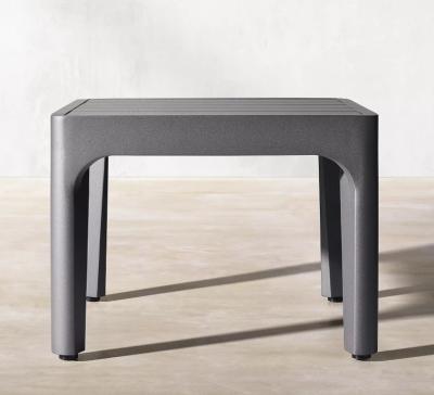 China Small and exquisite contemporary furniture simple design outdoor aluminum side table for sale