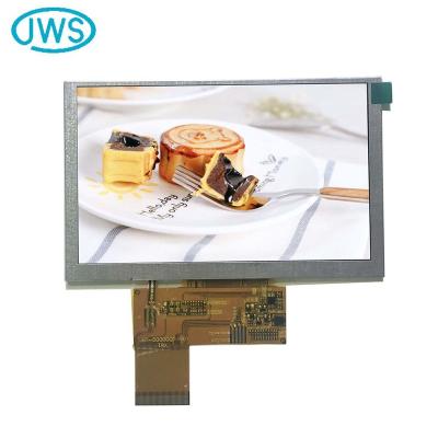 China Amazing quality 5 inch 800*480 40pin tft lcd display JWS050GQ45-V03 for sale