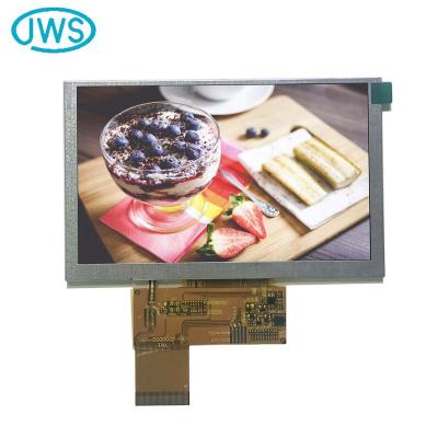 China Fine performance 5 inch 480*272 color tft lcd display screen JWS050C2445CPT for sale