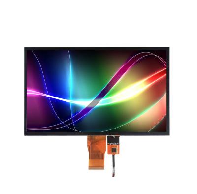 China High Resolution IPS 1024*600 RGB 10.1 Inch TFT LCD Display With 10.1 Capacitive Touch Screen for sale