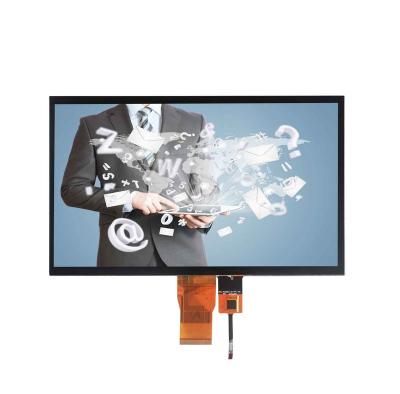 China Popular commercial display screen 1024*600 RGB 50PIN 10.1 inch TFT LCD display with capacitive touch screen for sale