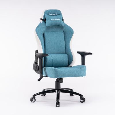 China (Height)Adjustable High End Fabric Game Racing Chair With Customized Logo for sale