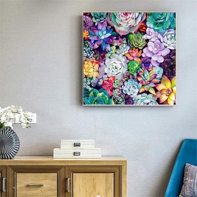 China New 5D Classic/Postmodern Diamond Painting Kits for Adults Succulents Diamond Art DIY Drills Crystal Rhinestone Embroidery Crafts Home Decor Full for sale