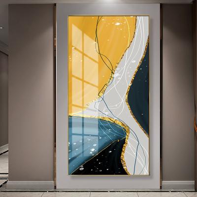 China Modern Art Crystal Porcelain Abstract Decorative Wall Painting for LIVING ROOM WALL 2021 home decoration for sale