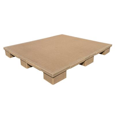 China Supermarket Corrugated Honeycomb Cardboard Paper Pallet High Load Bearing Capacity for sale