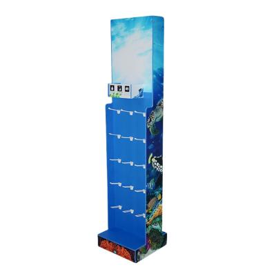 China Floor Stand POP PVC Foam Board Display With Metal Hook for sale