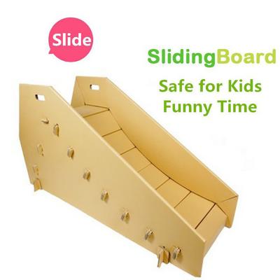 China Indoor Eco Friendly Corrugated Cardboard Slider For Playing for sale