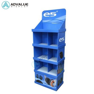 China Customizable Durable Cardboard Display Shelf With Offset Printing Technology for sale