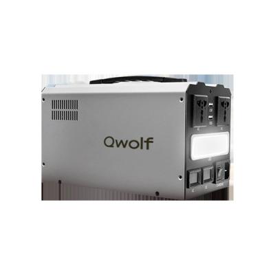 China Qwolf Outdoor Mobile Power Supply W500 Super Capacity Super Capacity Support Power Supply Power Failure Camping Essential Emergency for sale