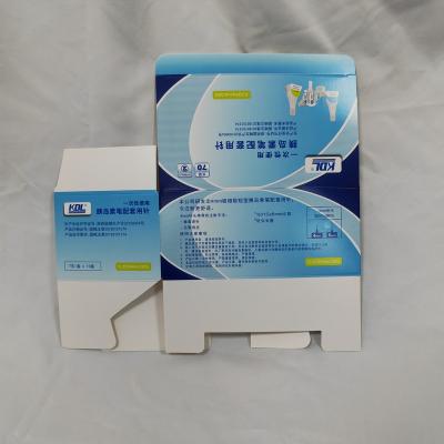 China FSC Recyclable Custom Box Packaging For Medical Product With Batch Code / Unique Code / Barcode / QR Code for sale