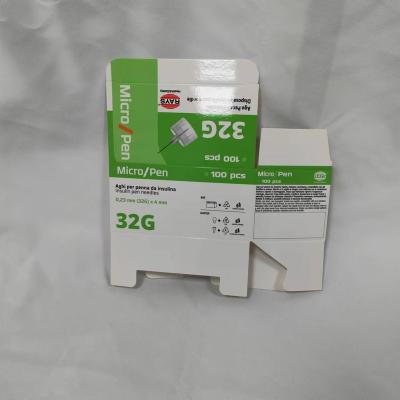 China FSC Recyclable Logo Printing Medical Grade Custom Packaging Box For Medicine Packaging for sale