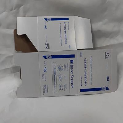 China Free Sample FSC Brown Recycled Paper Style Corrugated Medical Single Use Syringes Custom Packaging Boxes Materials Packaging for sale