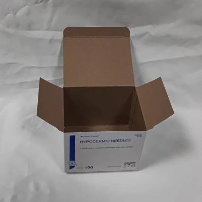 China Recycled Packaging Materials Medical Product Boxes Disposable Insulln Pen Needle And Syringe Box Custom Packaging for sale