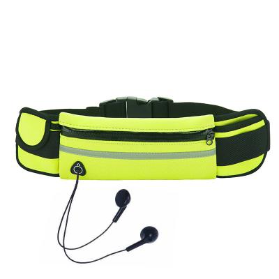 China Water Proof Running Belt Phone Pouch For Top Runners Women Kids Men Waist Pocket Belt Reflective Gear With Earphone Jack for sale