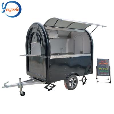 China 2019 Best Portable Mobile Snack Shanghai YG-LC-01S Food Concession Trailer for sale