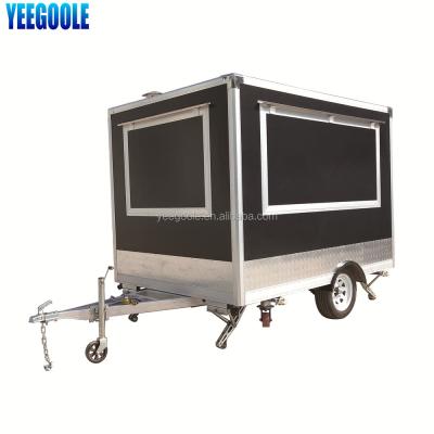 China Hotels ood cart trailer supply motorhome, ice cream food vendor with mobile fast food van CE good quality for sale