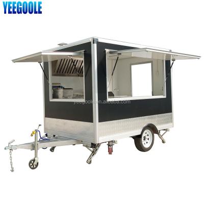 China Snack Beauty Buy Mobile Ice Cream Dining Box Food Van Trucks For Sale Fast Food Truck YG-LC-01S For Sale for sale