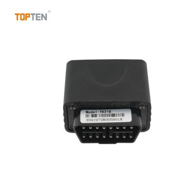 China Hot Sales Automotive OBDII GPS Tracker Support Web-Base Android Plug and Play App TK218 for sale