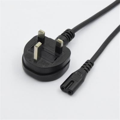 China Home Appliance 8 Suffix 3A5A Power Cord For UK Singapore HK And Saudi Arabia Standard for sale