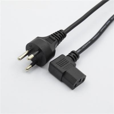 China Home Appliance Thailand CB Qualified Power Cord For C13 C7 C5 With Angle 90 Degree for sale