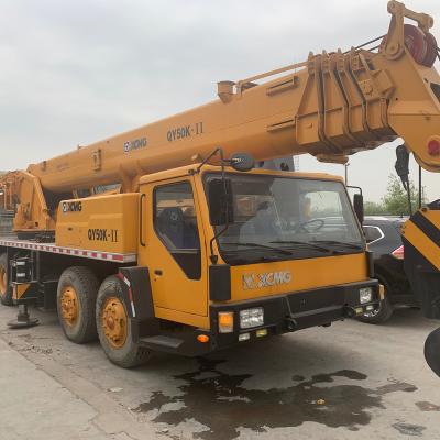 China TRUCK CRANE Chinese famous brand crane 50T used truck crane25T used truck crane 70T, 100T for sale